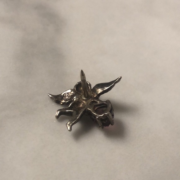 Angel sterling silver pin - Picture 2 of 5